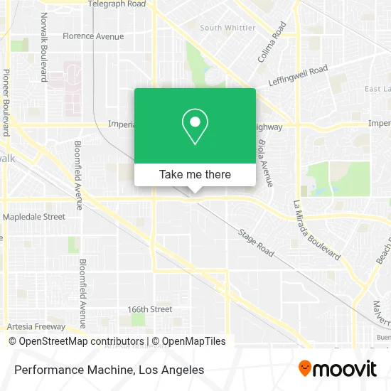 Performance Machine map