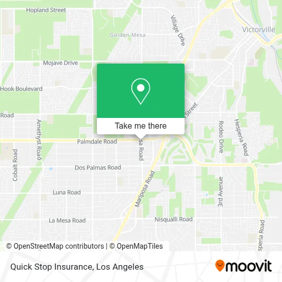 Quick Stop Insurance map