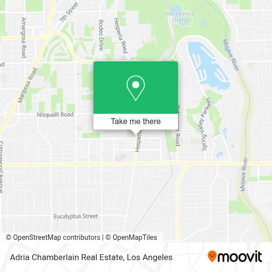 Adria Chamberlain Real Estate map