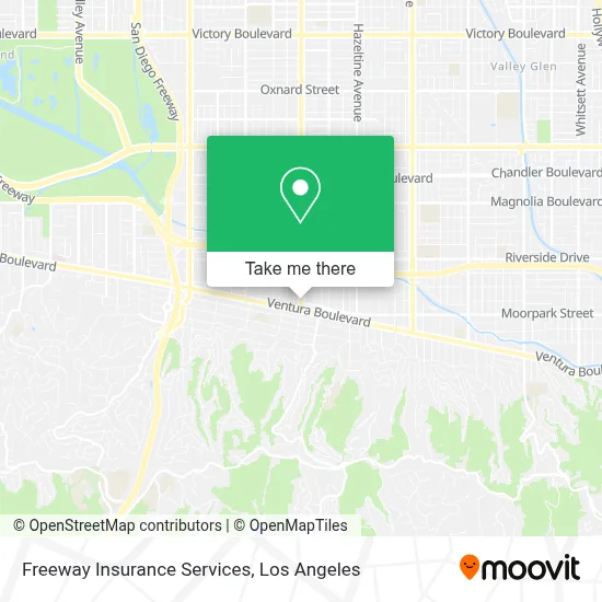 Freeway Insurance Services map