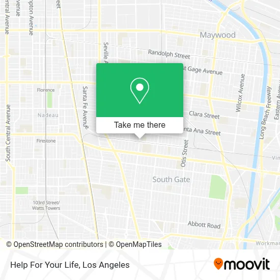 Help For Your Life map