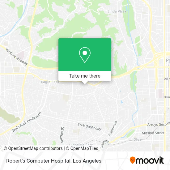 Robert's Computer Hospital map