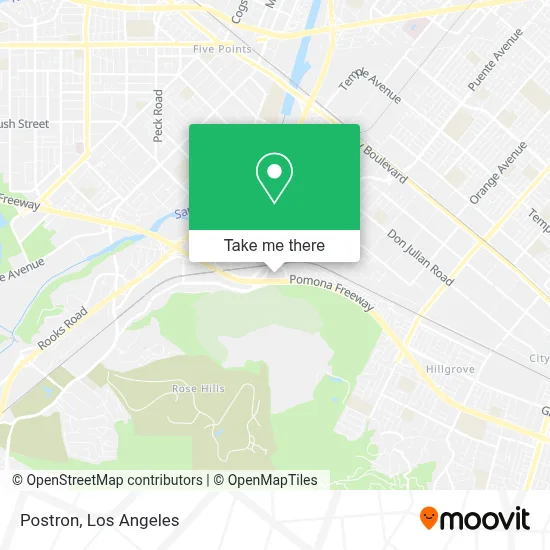 Postron map