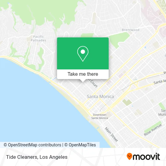 Tide Cleaners map