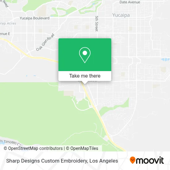 Sharp Designs Custom Embroidery map