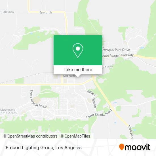 Emcod Lighting Group map