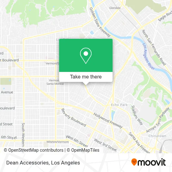 Dean Accessories map