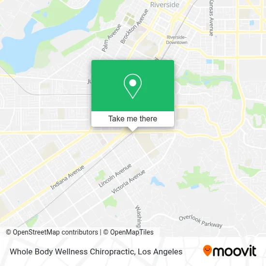 Whole Body Wellness Chiropractic map