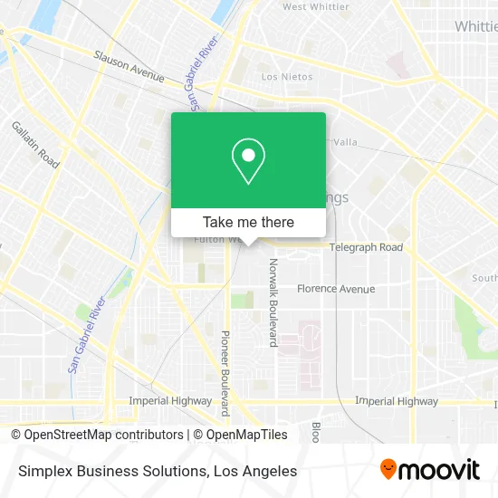 Simplex Business Solutions map