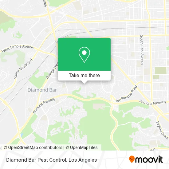 Diamond Bar Pest Control map