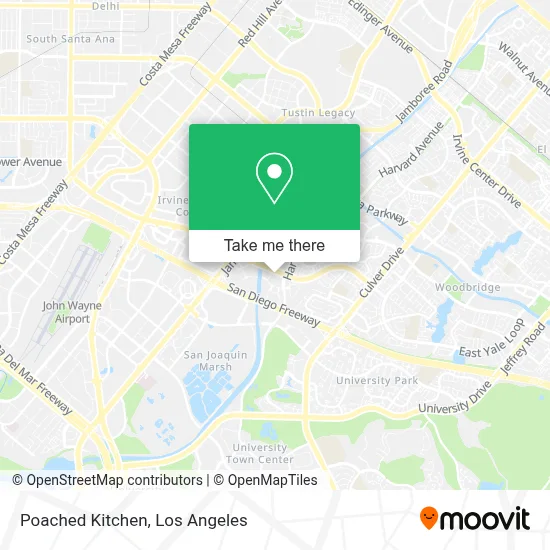 Poached Kitchen map