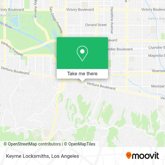 Keyme Locksmiths map