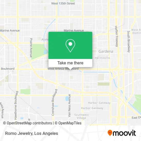 Romo Jewelry map