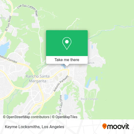 Keyme Locksmiths map