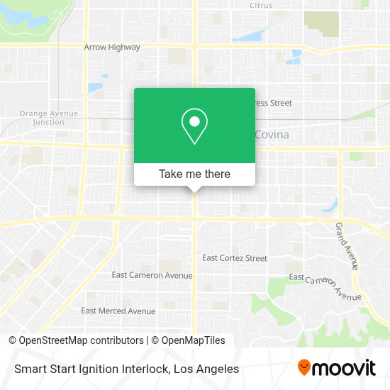 Smart Start Ignition Interlock map