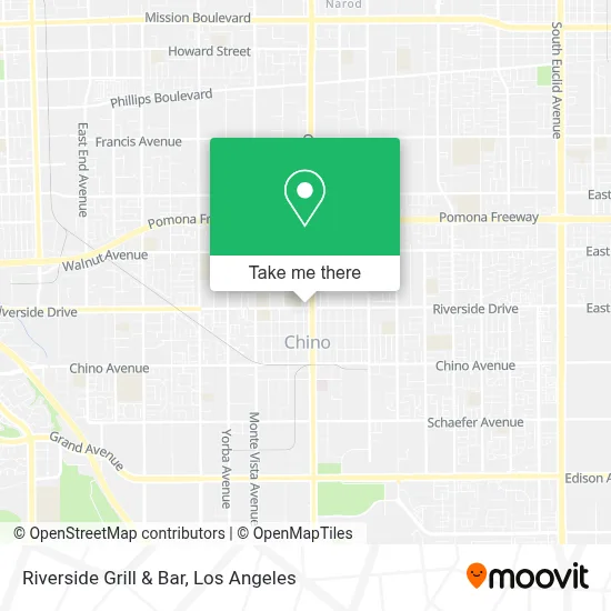 Riverside Grill & Bar map