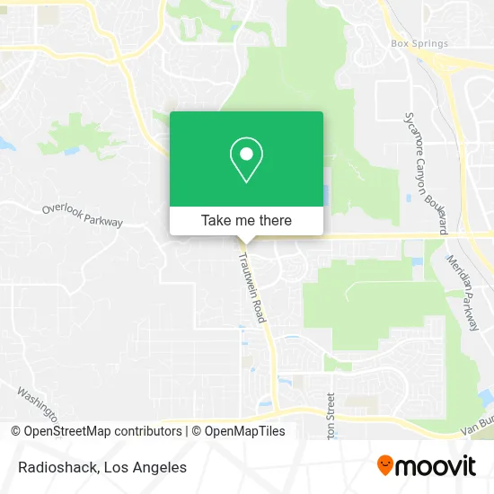 Radioshack map