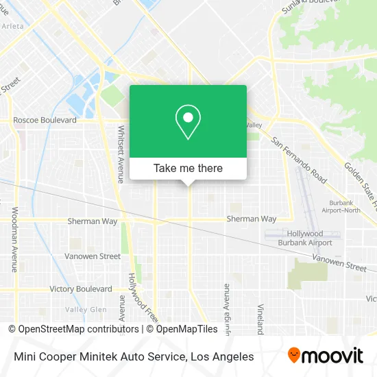 Mini Cooper Minitek Auto Service map