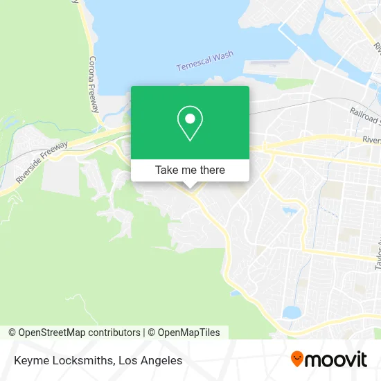Keyme Locksmiths map
