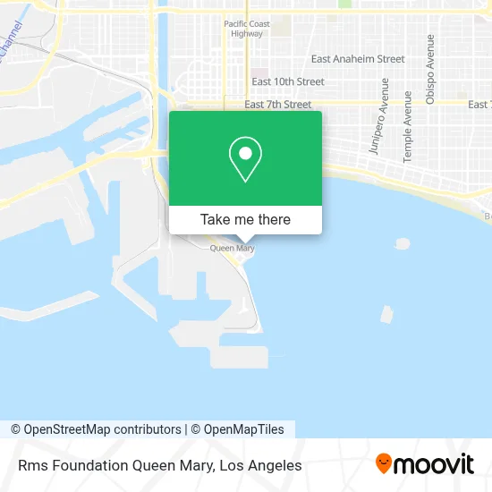 Rms Foundation Queen Mary map
