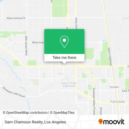 Sam Chamoun Realty map