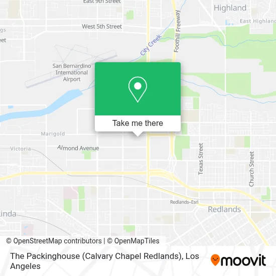 The Packinghouse (Calvary Chapel Redlands) map