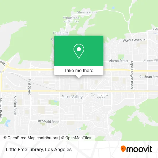 Little Free Library map