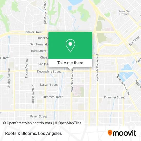 Roots & Blooms map