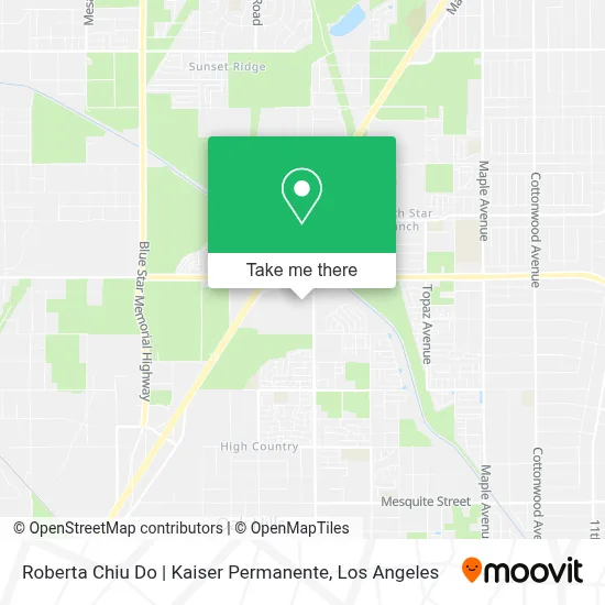 Roberta Chiu Do | Kaiser Permanente map