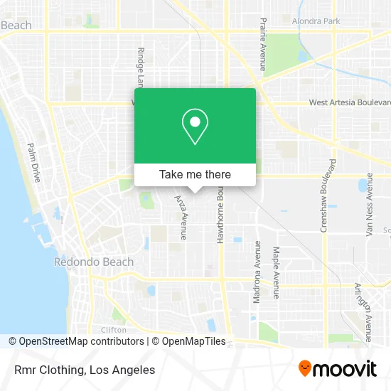 Rmr Clothing map