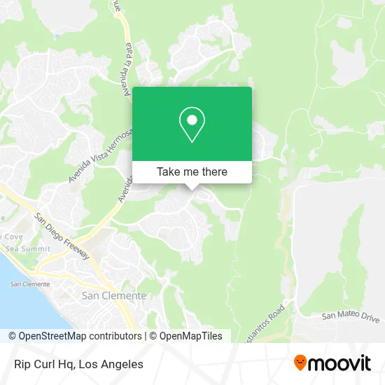 Rip Curl Hq map