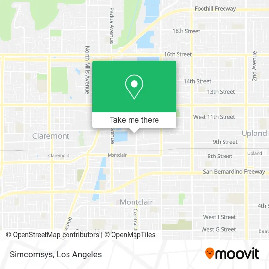 Simcomsys map