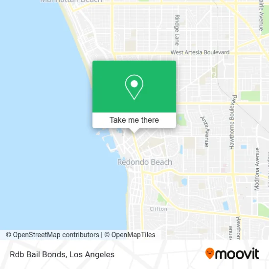 Rdb Bail Bonds map