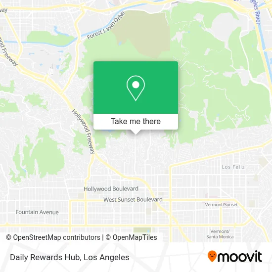 Daily Rewards Hub map