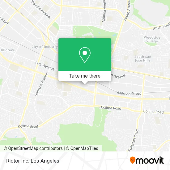 Rictor Inc map
