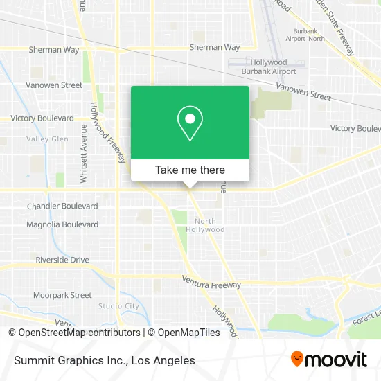 Summit Graphics Inc. map