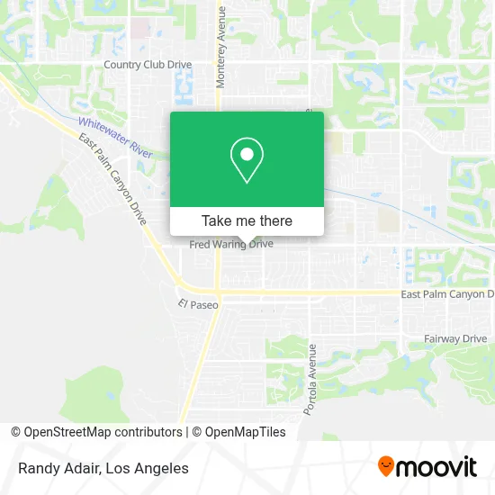 Randy Adair map