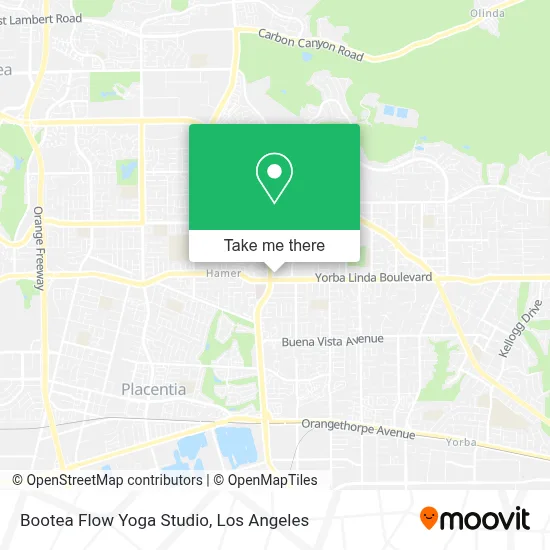 Bootea Flow Yoga Studio map