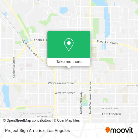 Project Sign America map