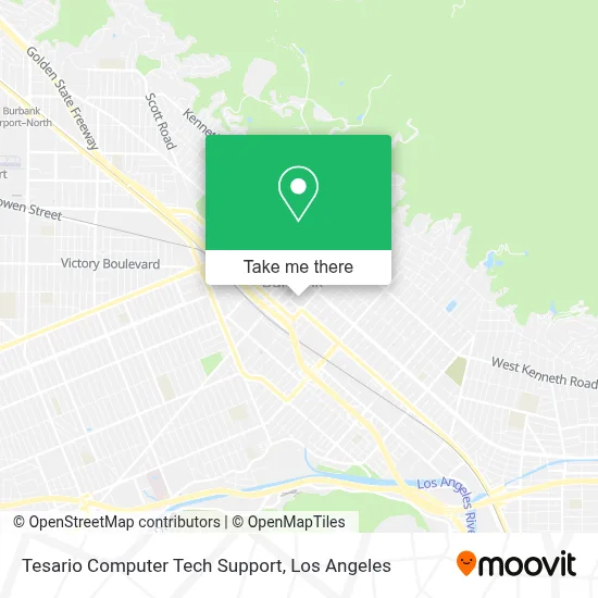 Tesario Computer Tech Support map