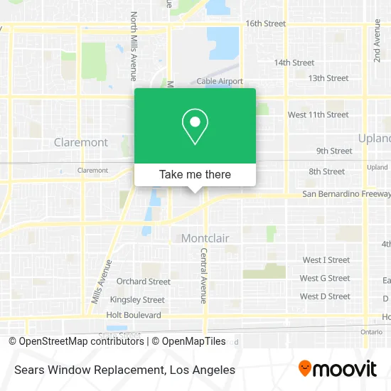Sears Window Replacement map