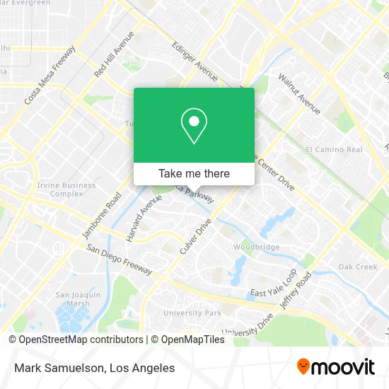 Mark Samuelson map