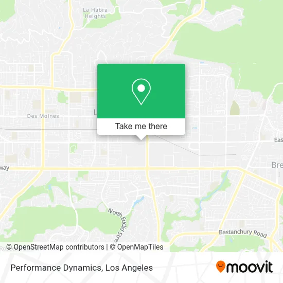 Performance Dynamics map