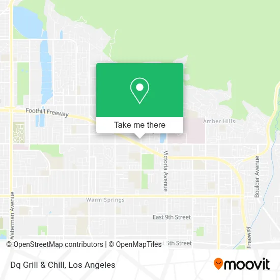 Dq Grill & Chill map