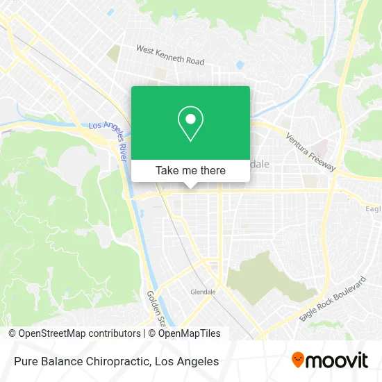 Pure Balance Chiropractic map