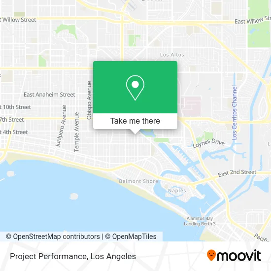 Project Performance map