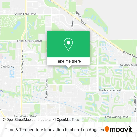 Time & Temperature Innovation Kitchen map