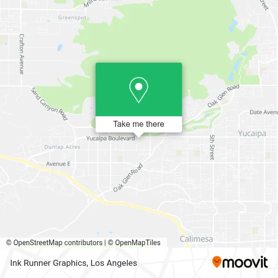 Ink Runner Graphics map