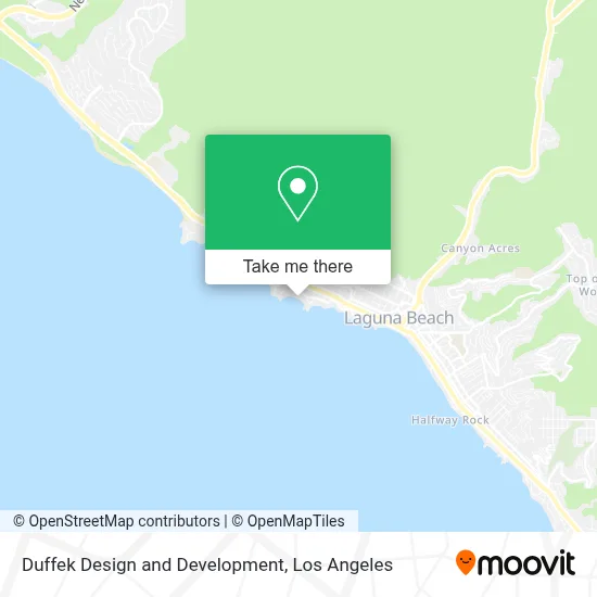 Duffek Design and Development map