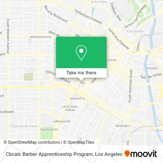 Cbcalc Barber Apprenticeship Program map